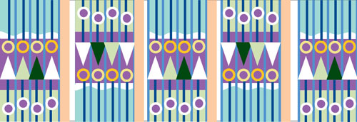 wall design geometric 2